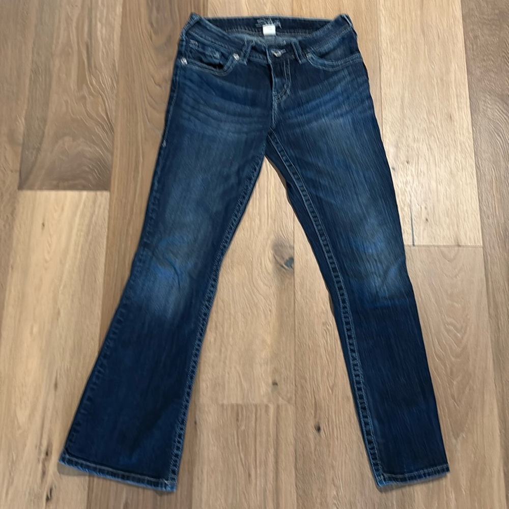 Silver Suki Jeans